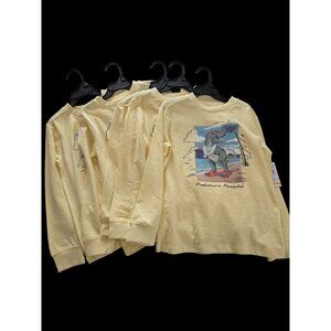 NWT Bundle of 5 Boys Long Sleeve Graphic Tees – Size 7 – Dinosaur Print - Resale